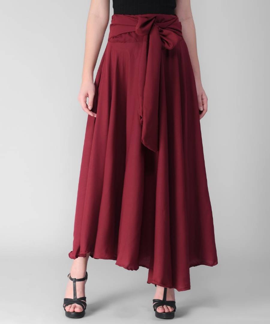 Women's Maroon Skirt - SVB Ventures 