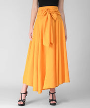 Load image into Gallery viewer, Women&#39;s Yellow Skirt crepe - SVB Ventures 