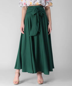 Women's Green Skirt - SVB Ventures 