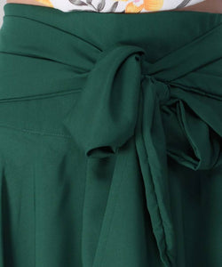 Women's Green Skirt - SVB Ventures 