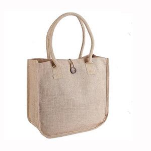 Eco-friendly jute bags with padded handles