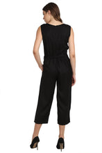 Load image into Gallery viewer, Solid Black Jumpsuit for women