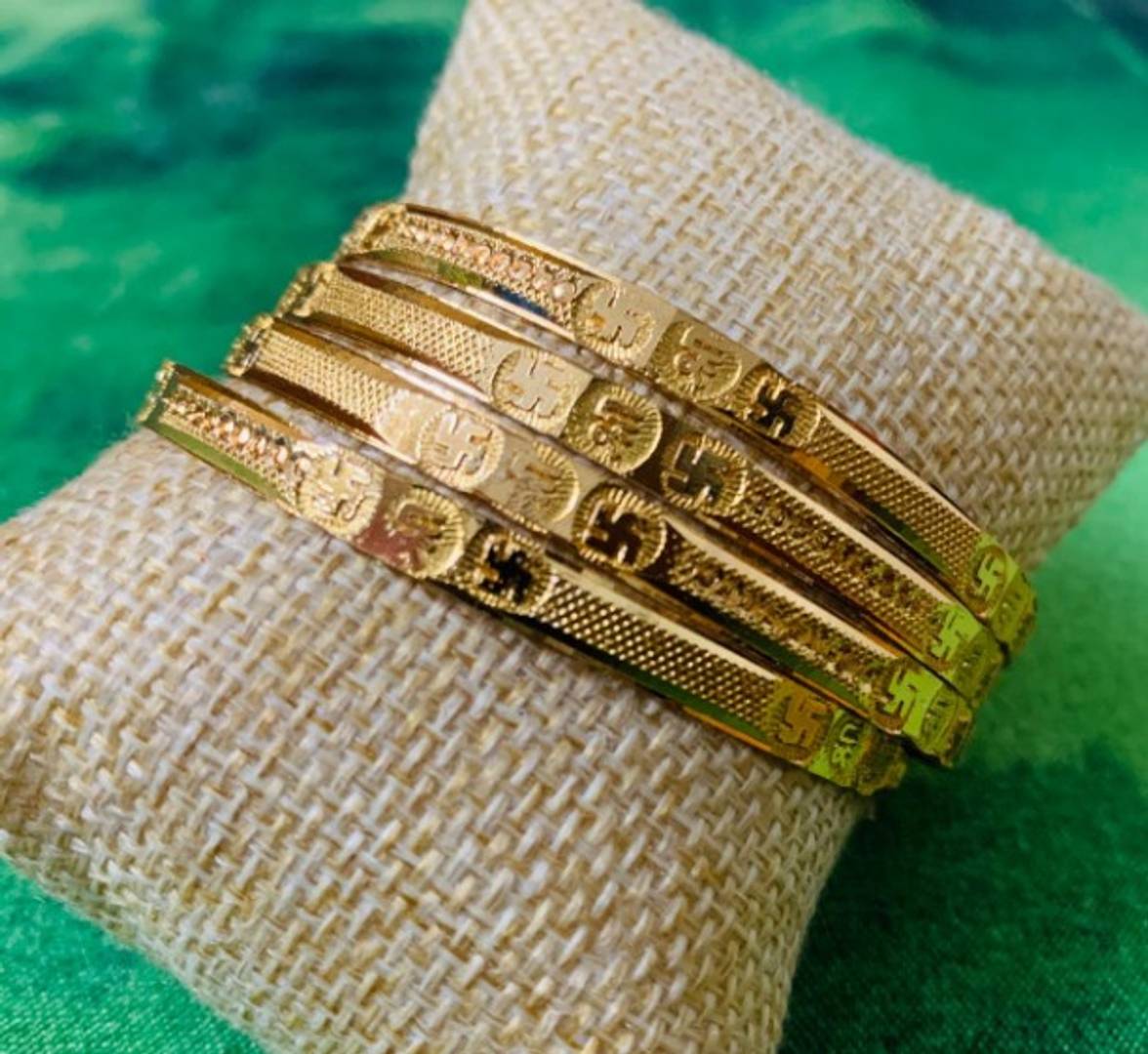 Traditional Gold Plated Bangle set