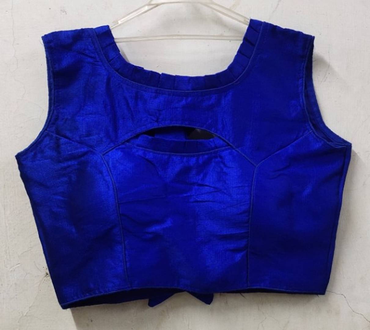 Stylish Phantom Silk Stitched Blouse