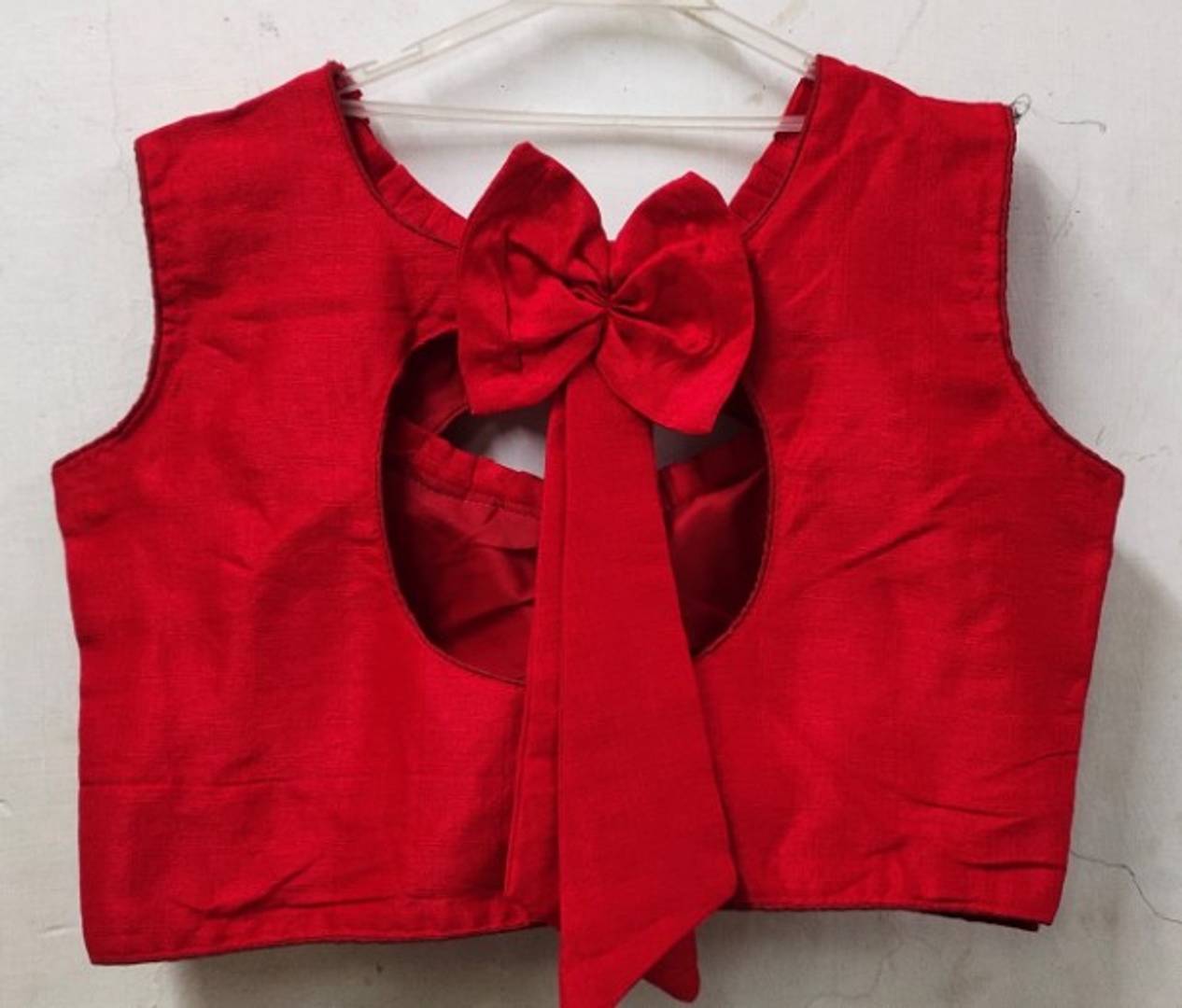 Stylish Phantom Silk Stitched Blouse