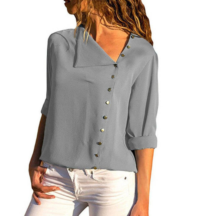 Women's Crepe Casual Full Sleeves Top