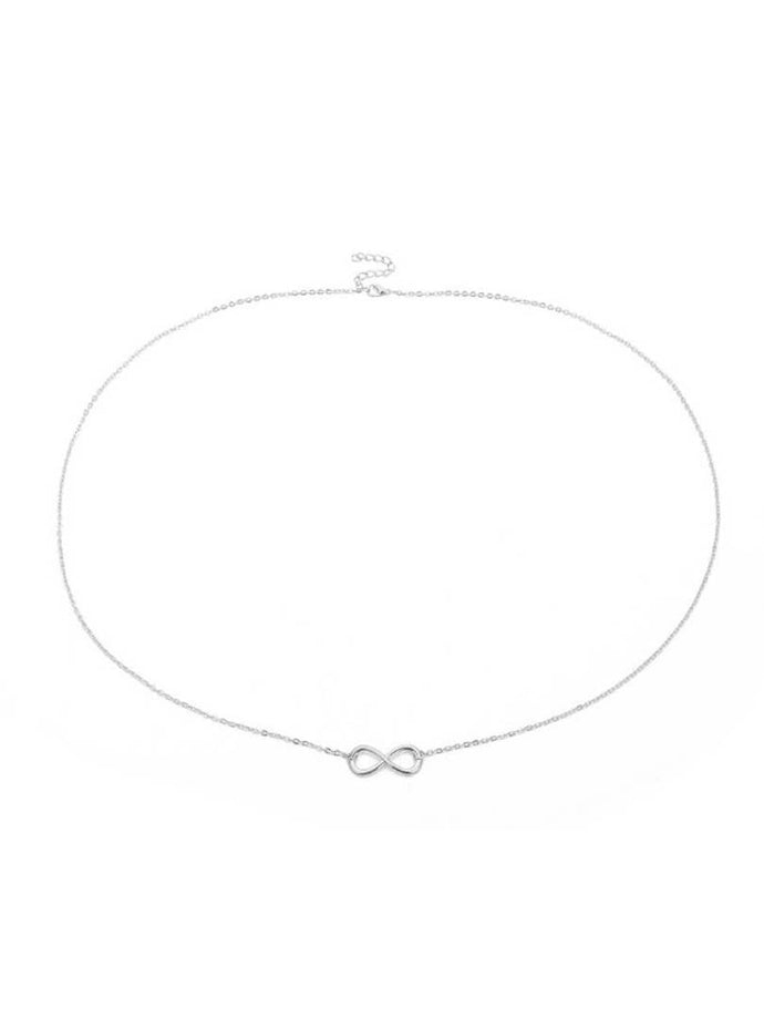 Silver Infinity Symbol Belly Chain
