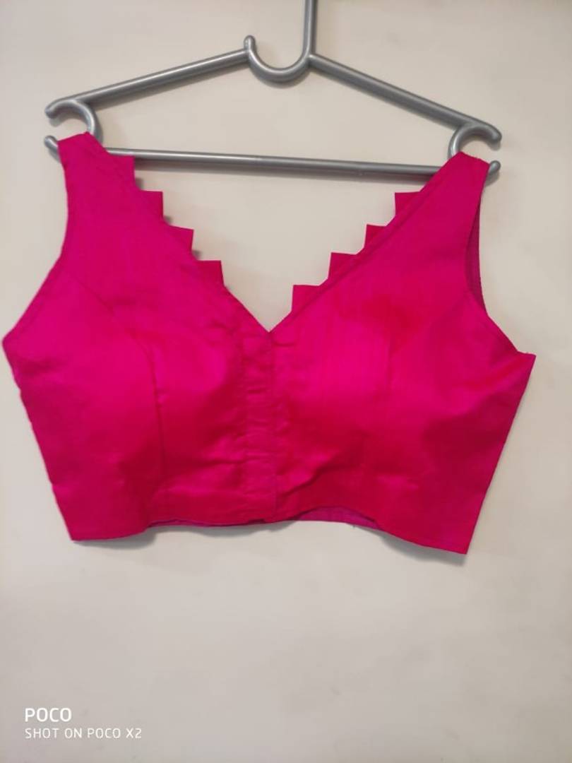 Elegant Women's Designer Heavy Phantom Silk Blouse