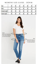Load image into Gallery viewer, Light Blue Strchable Denim Mid Rise Jeans
