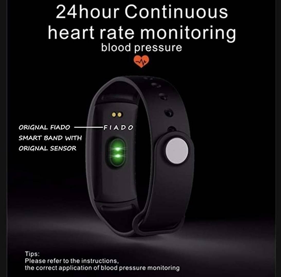 Fitness Band Activity Tracker Heart Rate Monitor iP67 Waterproof Smart Bracelet