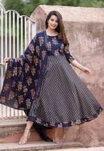 Load image into Gallery viewer, Stylish Rayon Digital Printed Gown with Dupatta For Women