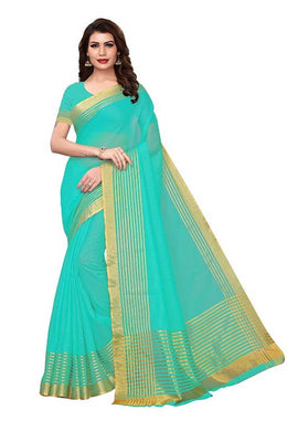 Woven Art Silk Weaving Saree With Blouse Pics