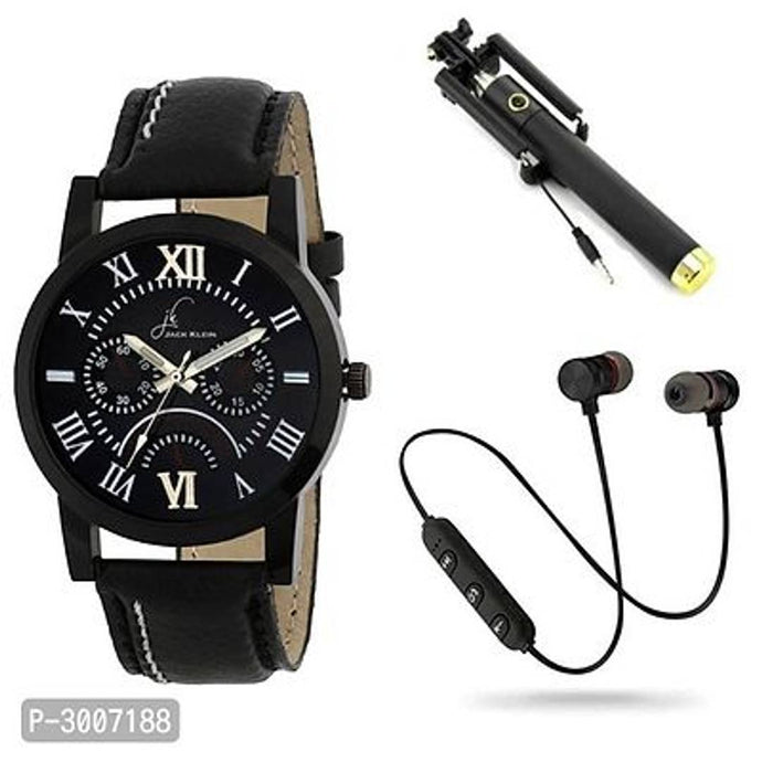 Combo of Stylish and Trendy Analog Watch with Accessories