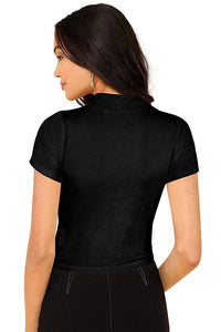 Turtle Neck Regular Fit T shirt for women