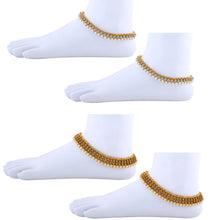 Load image into Gallery viewer, Designer Traditional Anklet Wedding Jewellery For Women/Girls Set-2
