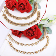 Load image into Gallery viewer, Designer Traditional Anklet Wedding Jewellery For Women/Girls Set-2