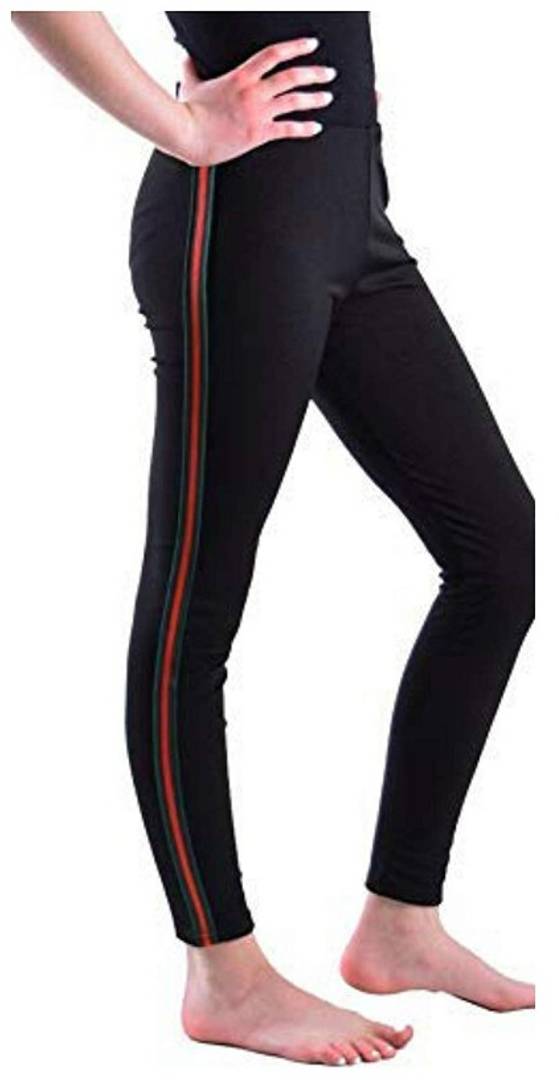 Women's side strap jeggings
