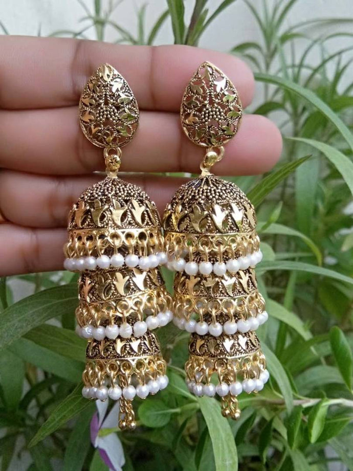 Trendy Alloy Jhumka Earring for Womenrl