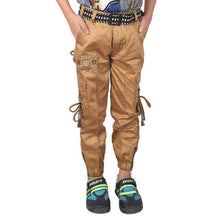 Load image into Gallery viewer, Qtsy Casual Cargo/Joggers for Kids Stretchable Cargo Pant for Boys