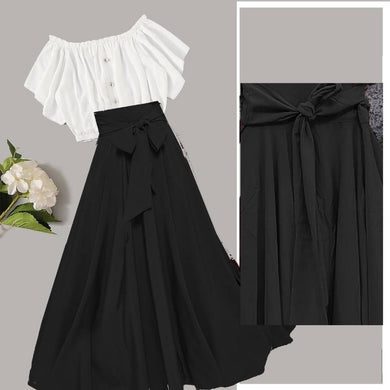 Trendy Top Skirt Set