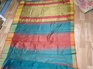 Stylish Cotton Silk Saree With Blouse Piece