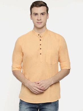 Solid Cotton Kurta For Men