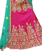 Load image into Gallery viewer, Pink Silk Embroidered Lehenga Choli