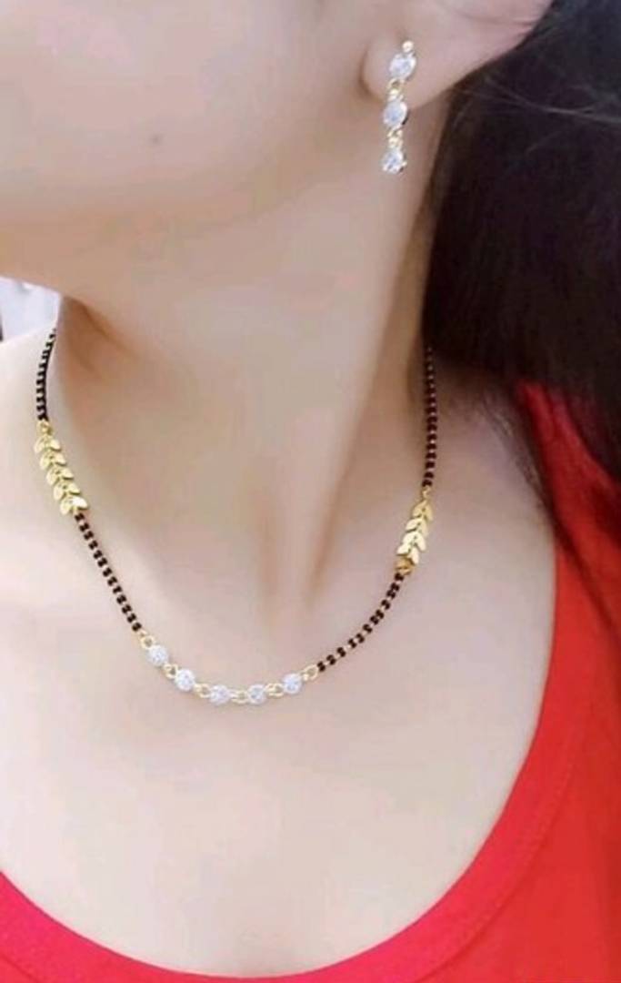 Latest Designer AD Mangalsutra Set