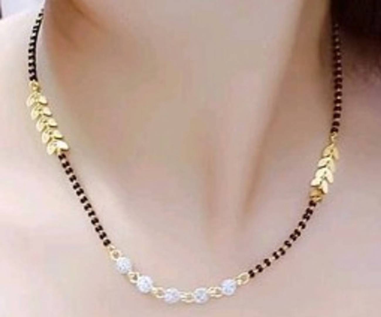 Latest Designer AD Mangalsutra Set