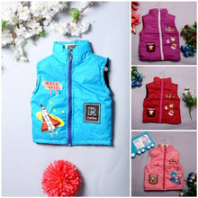 Load image into Gallery viewer, Princess Comfy Sleeveless Jacket For Kids (Pack Of 4)