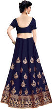 Load image into Gallery viewer, Latest Attractive Art Silk Embroidered Semi Stitched Lehenga Choli