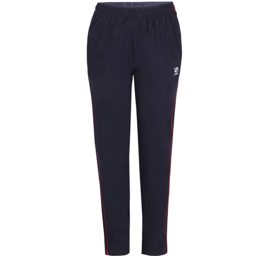 Comfy Navy Blue Cotton Hosiery Regular Fit Solid Casual Trackpant For Men