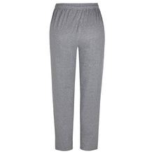 Load image into Gallery viewer, Comfy Grey Cotton Hosiery Regular Fit Solid Casual Trackpant For Men