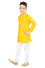 Load image into Gallery viewer, Fashion Garments Kids Ethnic Wear Kurta Pajama For Boys (YELLOW)
