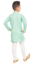 Load image into Gallery viewer, Fashion Garments Kids Ethnic Wear Kurta Pajama For Boys (GREEN)