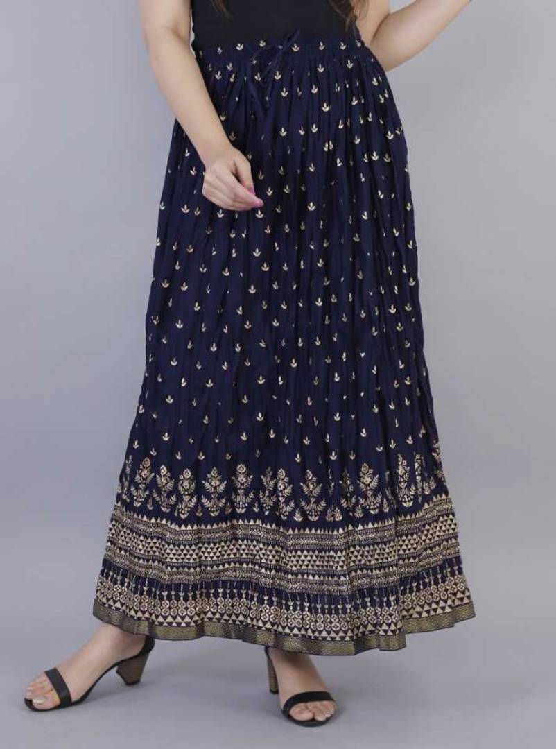 Women's Beautiful Rayon Long Skirts