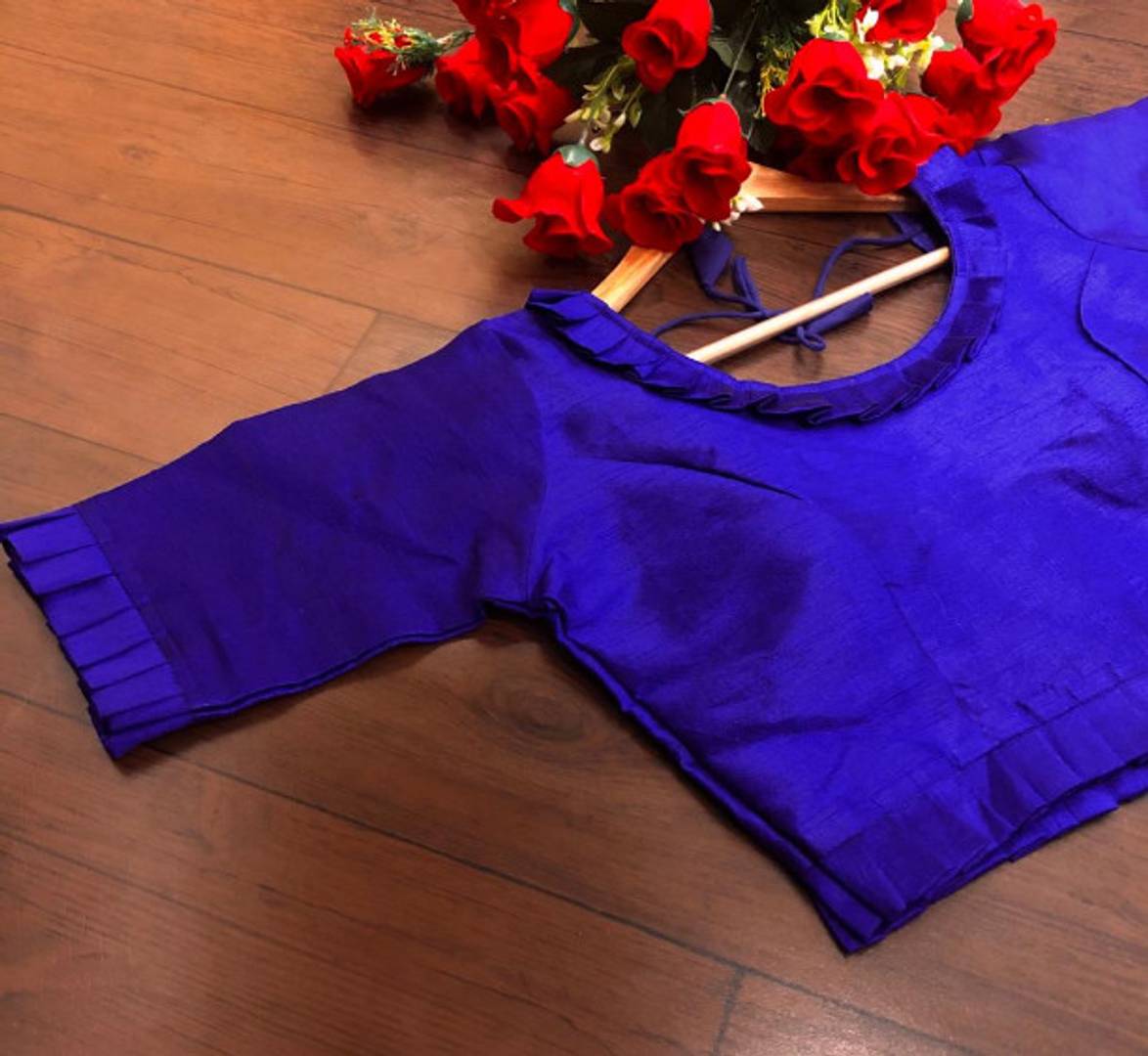 phantom silk fill blouse