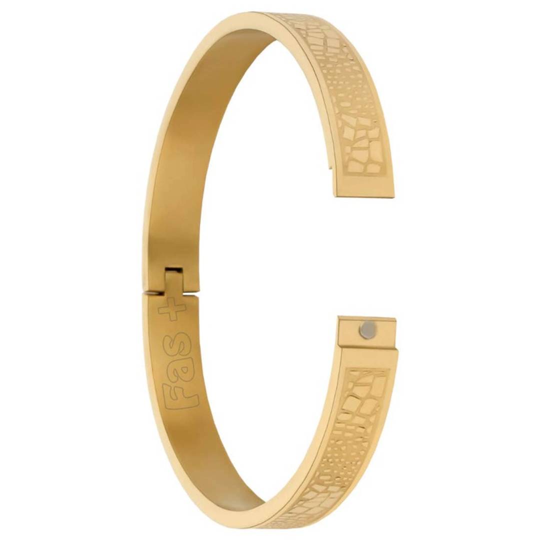 Trendy gold plated kada for Men