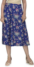 Load image into Gallery viewer, Women Rayon Printed Mid Skirt