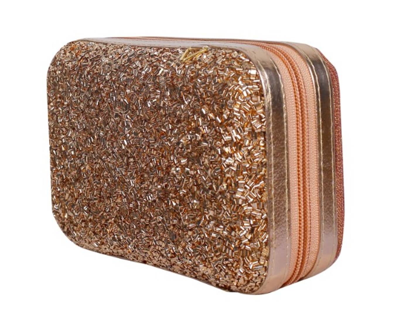 Women's Synthetic zari Clutch