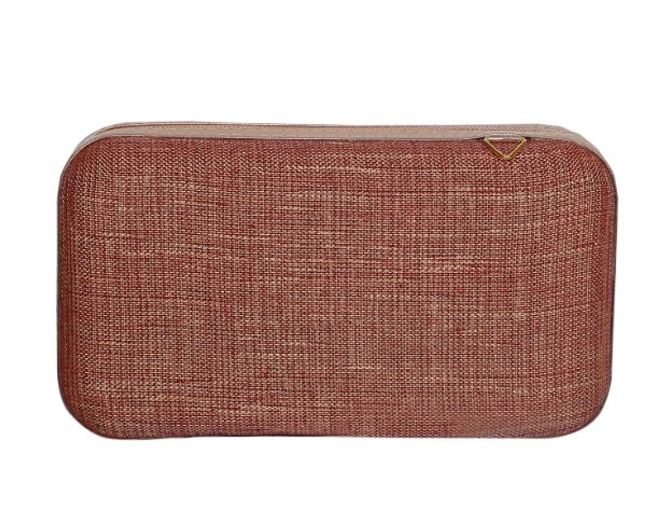 Women's Synthetic zari Clutch