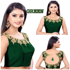 Latest Attractive Art Silk Stitched Blouse