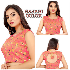 Latest Attractive Art Silk Stitched Blouse