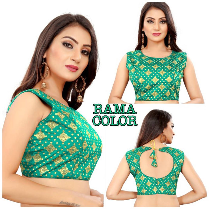 Latest Attractive Art Silk Stitched Blouse