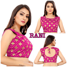 Load image into Gallery viewer, Latest Attractive Art Silk Stitched Blouse