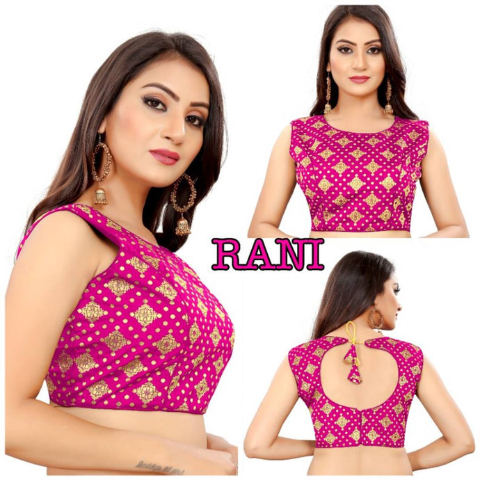 Latest Attractive Art Silk Stitched Blouse