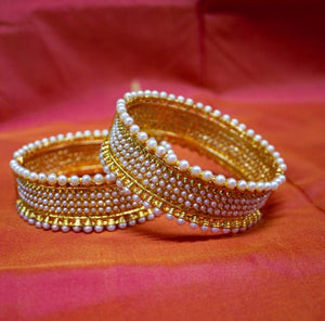 Golden Metal Bangles