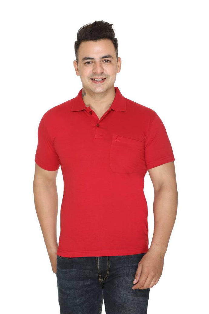 Men's Solid Cotton Tshirt