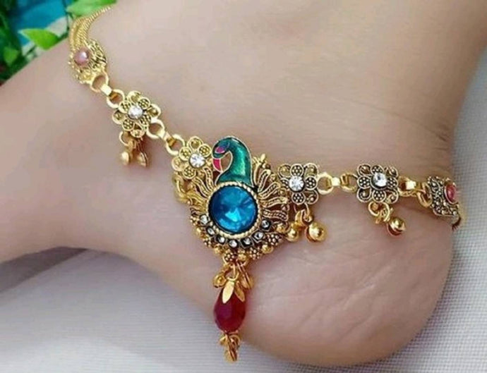 Designer Gold-plated  Anklets