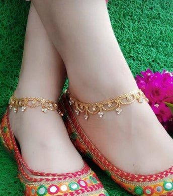 Designer Gold-plated  Anklets